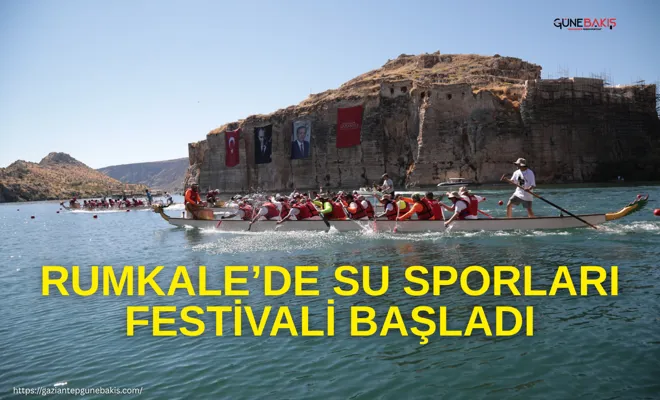 Rumkale’de Su Sporları Festivali başladı