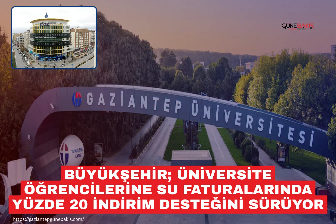 Gaziantep'te maddi hasarlı kaza meydana geldi