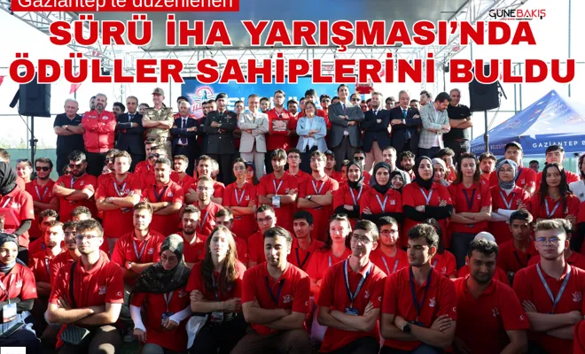 Sürü İHA Yarışması’nda ödüller sahiplerini buldu