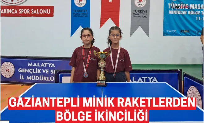Gaziantepli minik raketlerden bölge ikinciliği