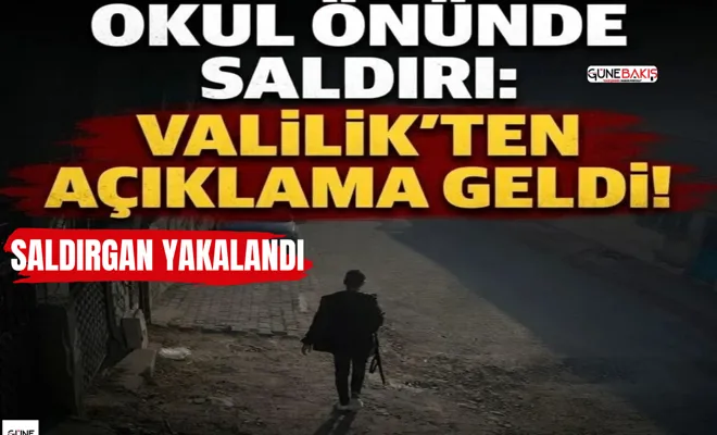 Manisa Valiliğinden silahlı saldırıya ilişkin açıklama: Saldırgan gözaltında