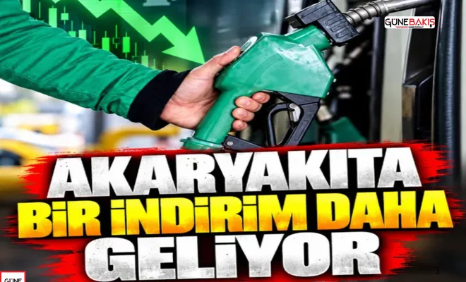 Akaryakıta bir indirim daha geliyor